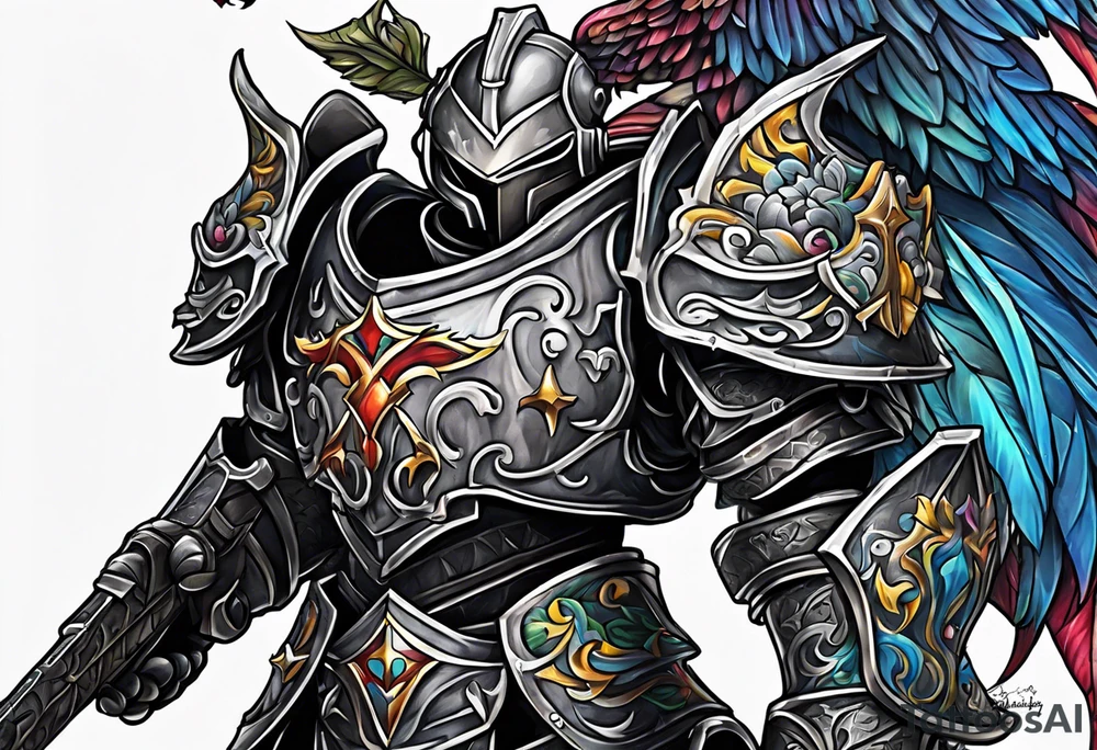 armor, Autism, puzzle piece tattoo idea