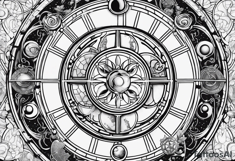 Gallifreyan with Star wars and Lord of the rings tattoo idea