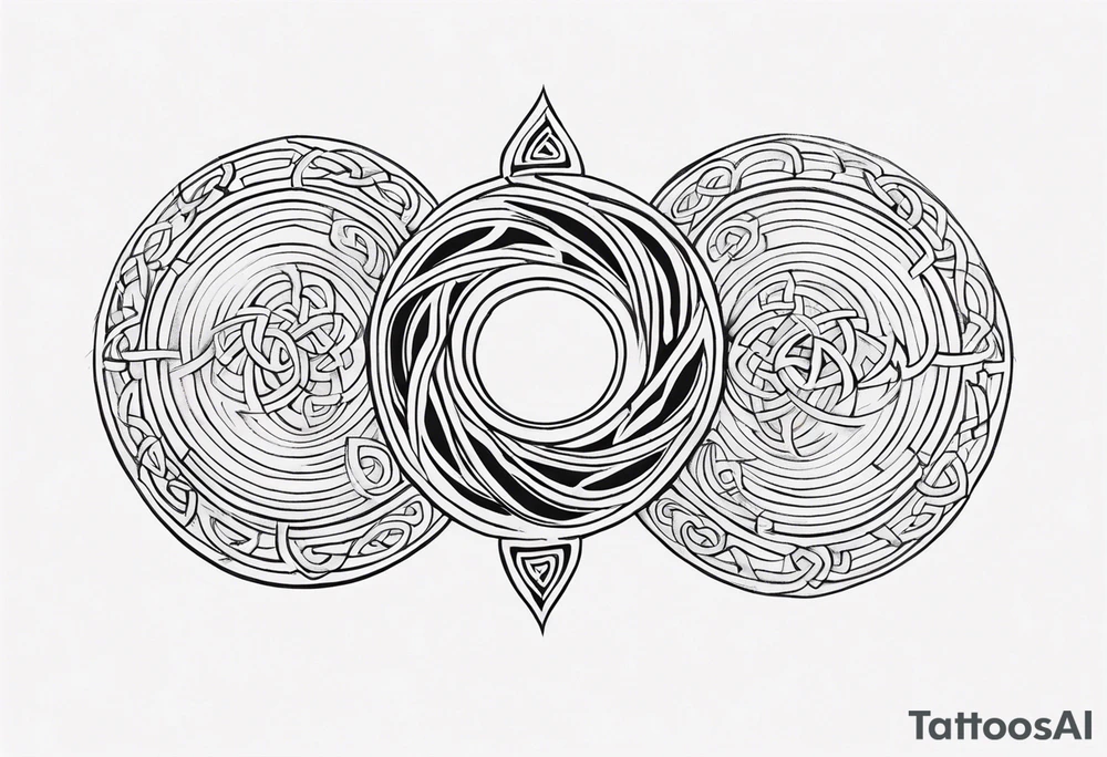 Celtic Spiral tattoo idea