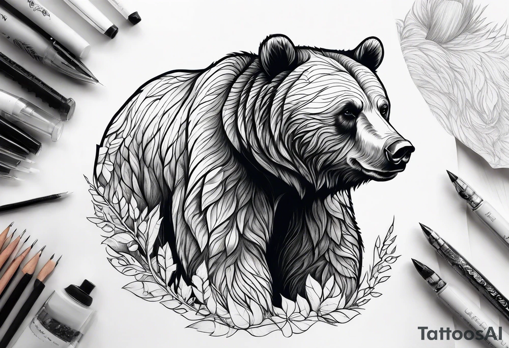 Grizzly Bear tattoo idea