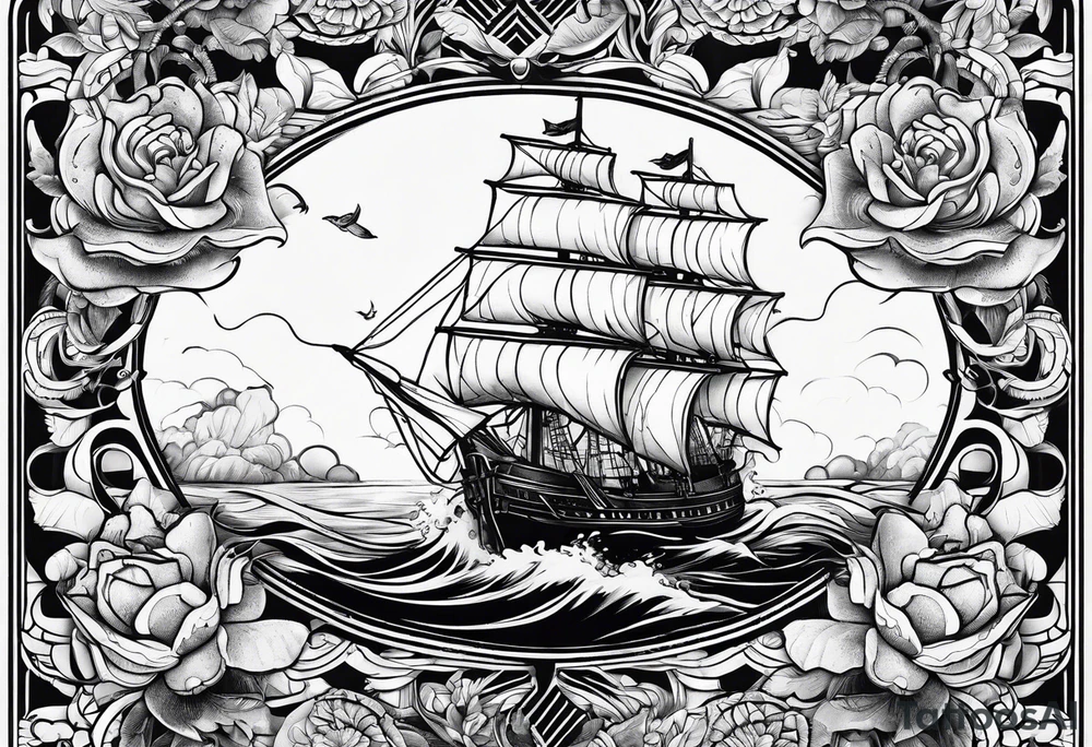 Nautical tattoo idea