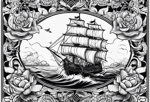 Nautical tattoo idea