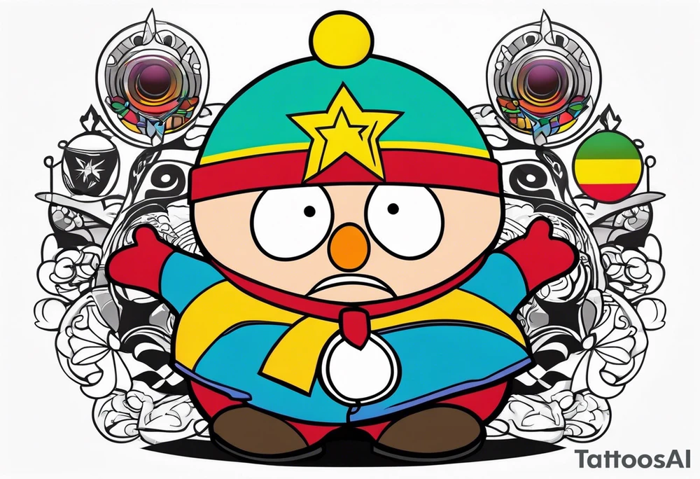 Cartman from South Park tattoo idea