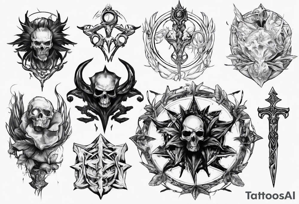 path of exile tattoo idea