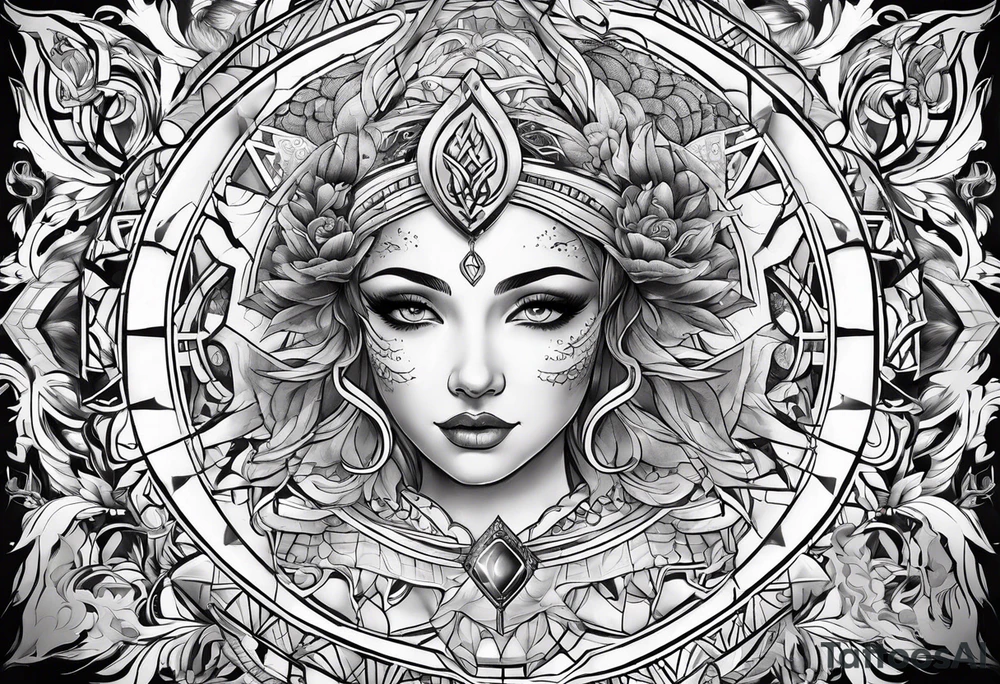 Cancer zodiac tattoo idea