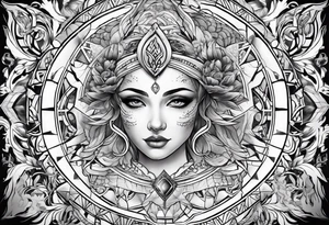 Cancer zodiac tattoo idea