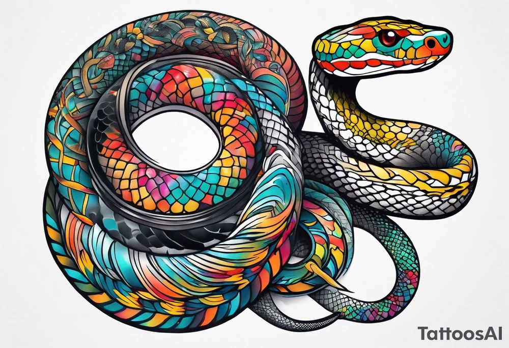 Snake tattoo idea