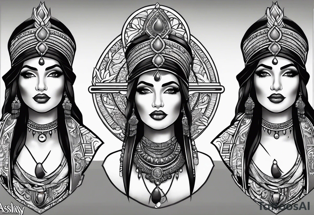 Isis Goddess Tattoo I tattoo idea