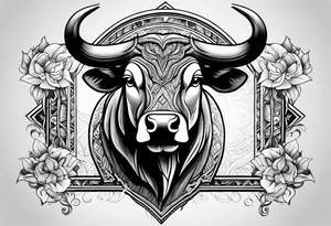 TAURUS BULL tattoo idea