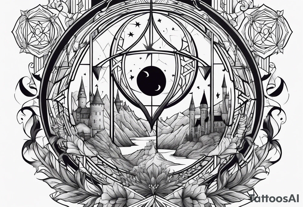 Harry Potter themed tattoo idea