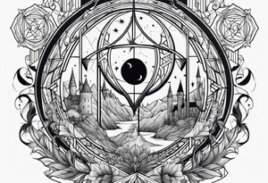 Harry Potter themed tattoo idea