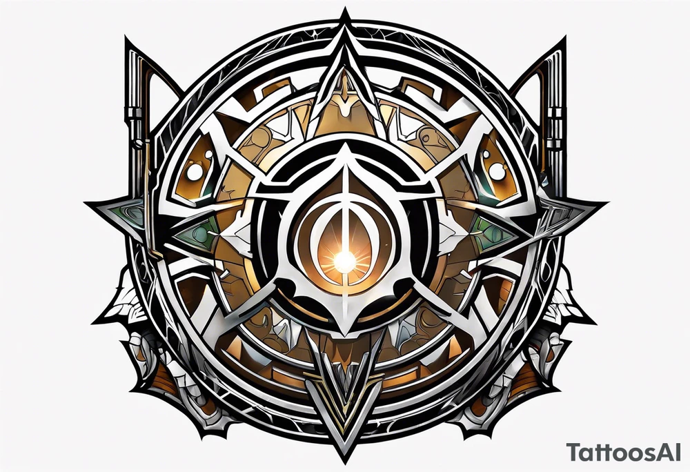 Star Wars Jedi logo tattoo idea