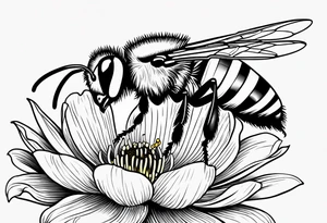 I currently have a bee tattoo on the center of my forearm palm side. I want to incorporate an alligator, magnolia's, and a pelican around it to make a cohesive design tattoo idea