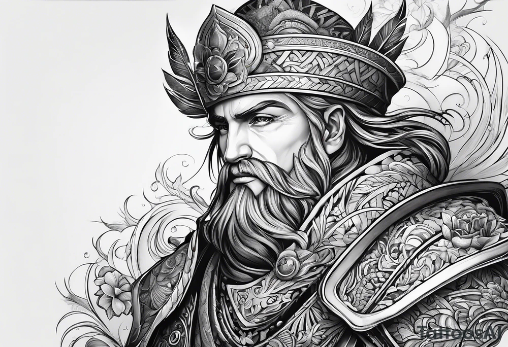 In Omina Paratus tattoo idea