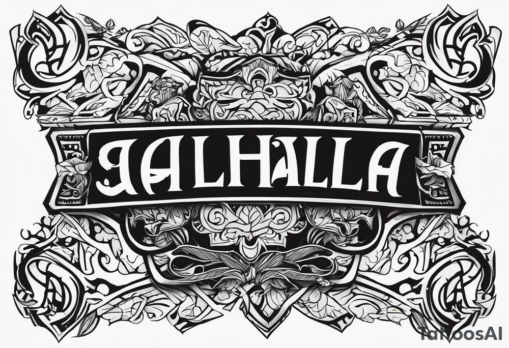 Valhalla tattoo idea