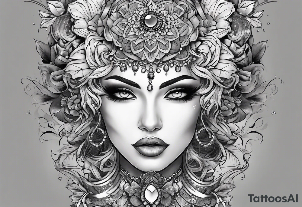 Full body sleeve tattoo idea
