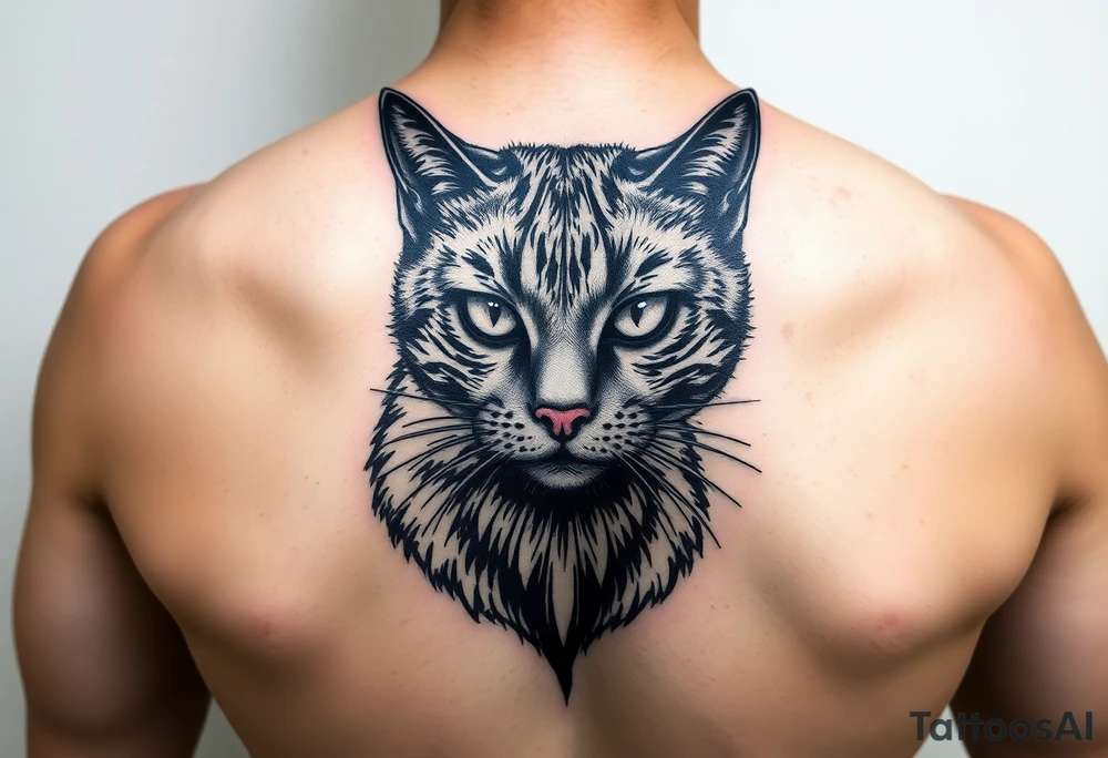 Black Cat tattoo idea