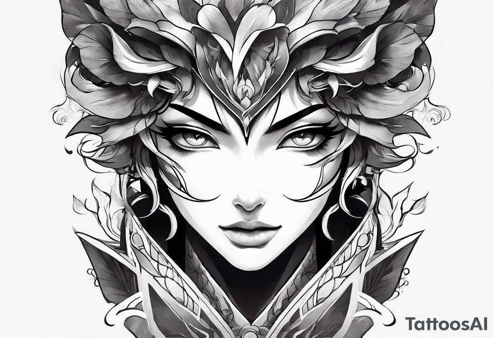 i want something out of the manga solo leveling tattoo idea