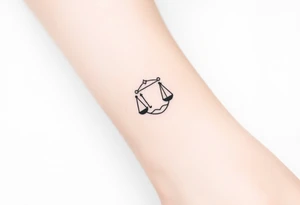 Libra stars tattoo idea