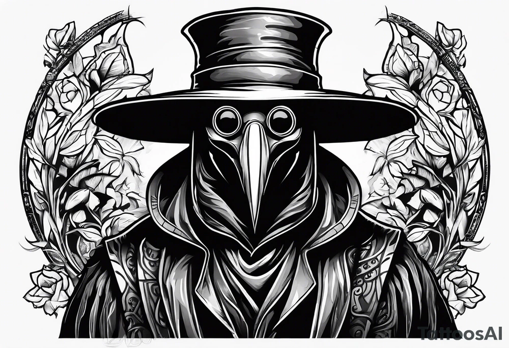Plague doctor tattoo idea