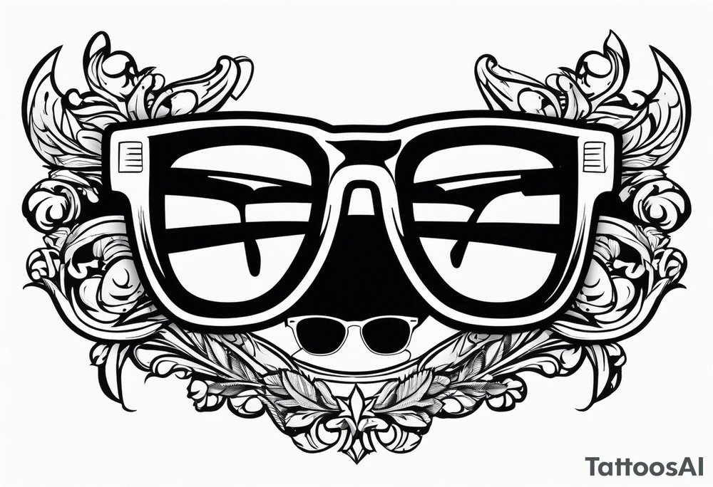 sunglasses Officer tattoo idea