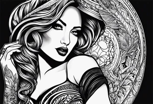 Black mamba tattoo idea