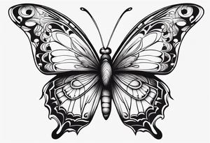 Butterfly tattoo idea