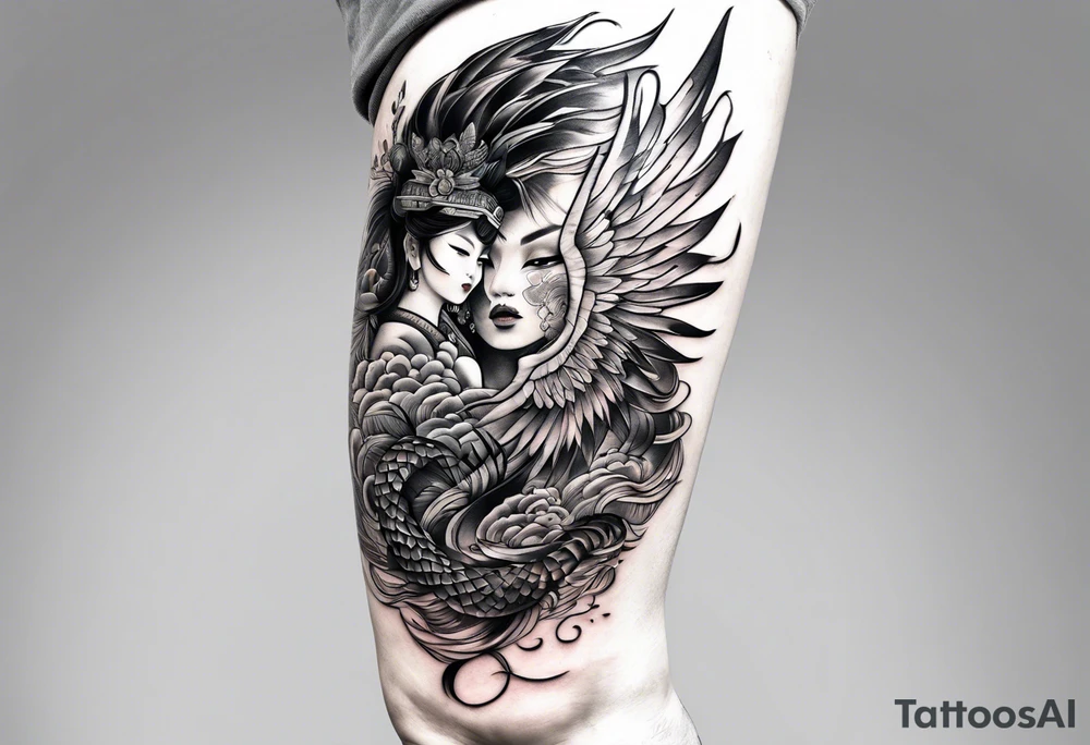 stripes tattoo idea