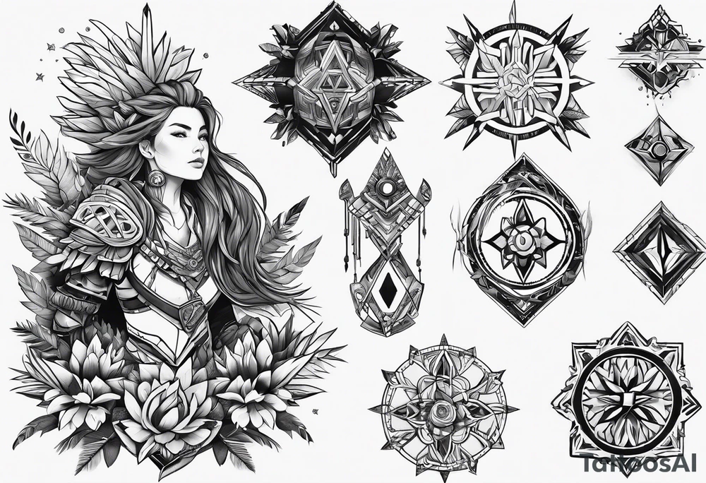 Horizon zero dawn aloytattoo ideas tattoo idea