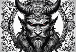 devil tattoo idea