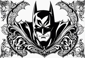 Batman starring tattoo idea