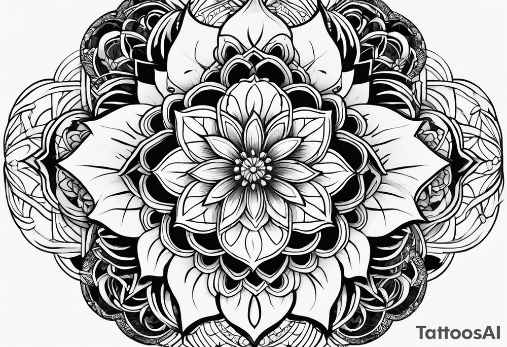 flower of life tattoo idea