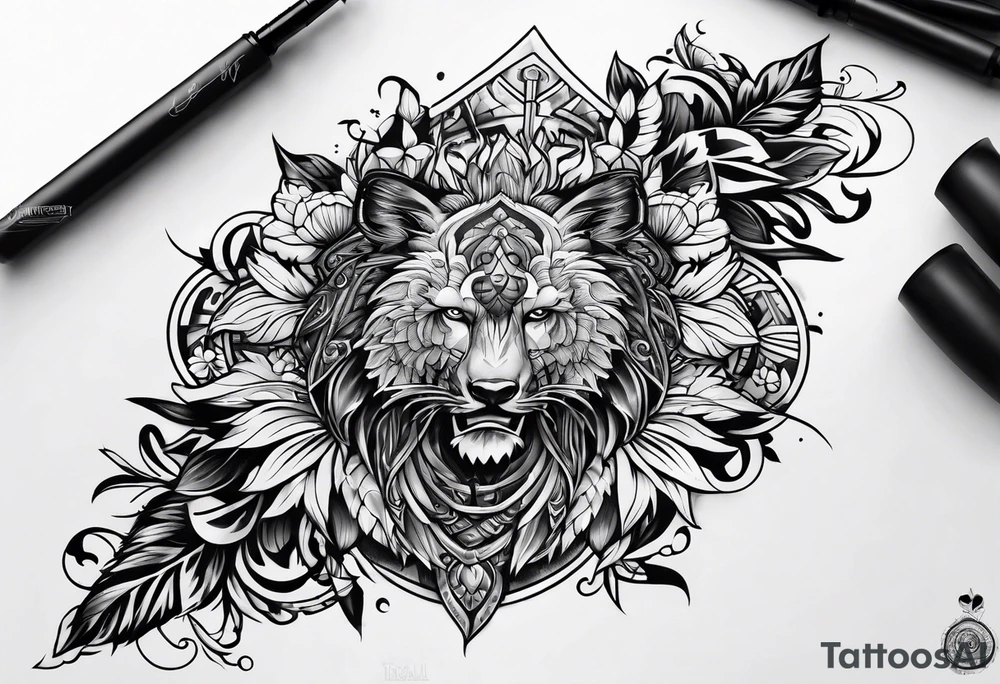 Antisocial personality tattoo idea