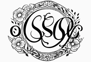 Oscar,  Embla & Emil in a circle tattoo idea
