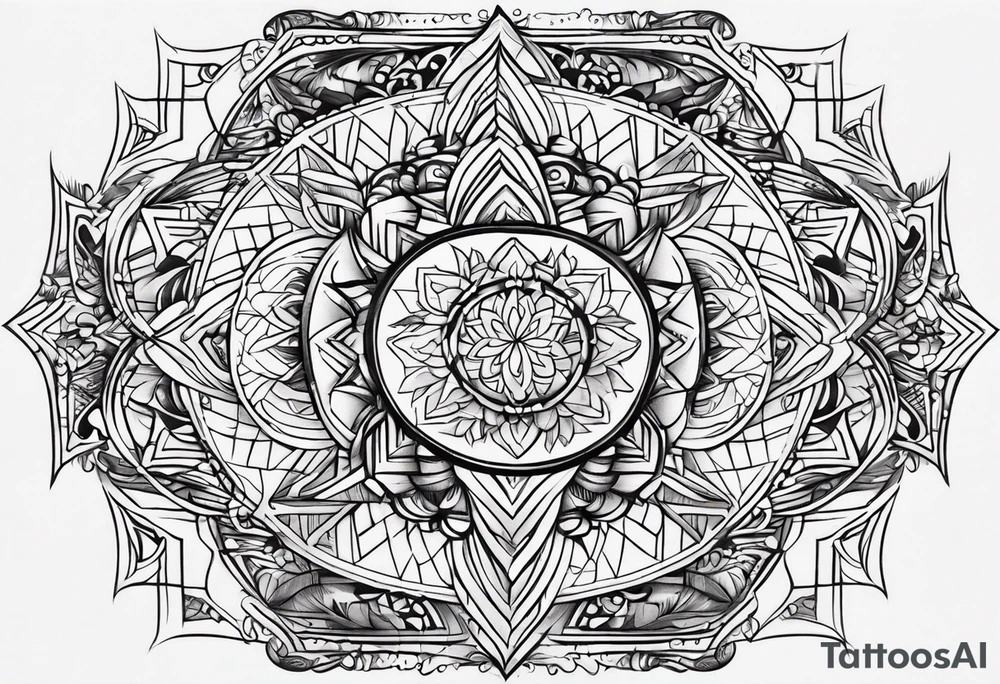 upper back tattoo tattoo idea