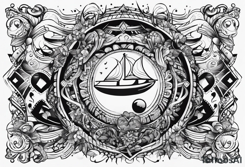 Dna strand tattoo idea