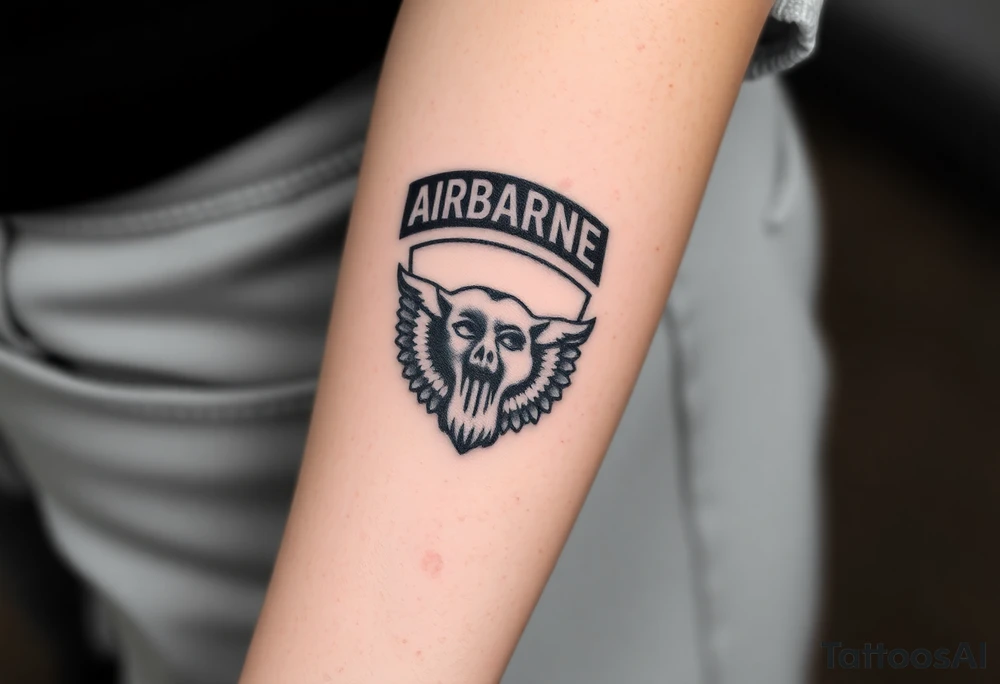 101st Airborne tattoo idea