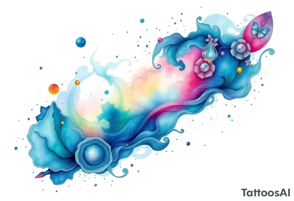 Universe tattoo idea