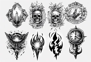 Lighting tattoo idea