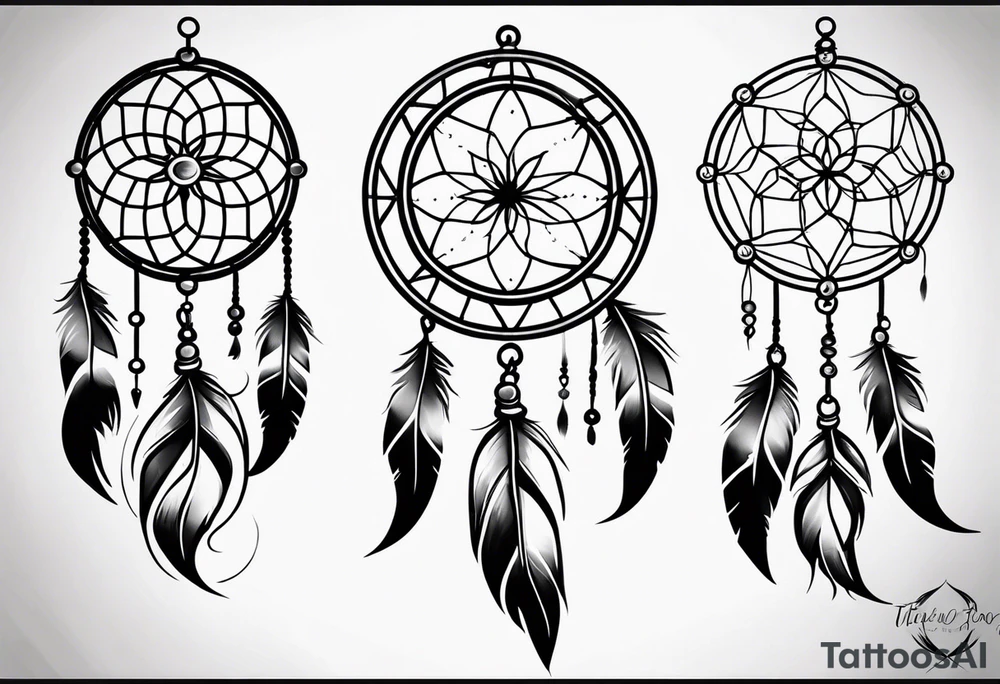 Dreamcatcher tattoo. tattoo idea