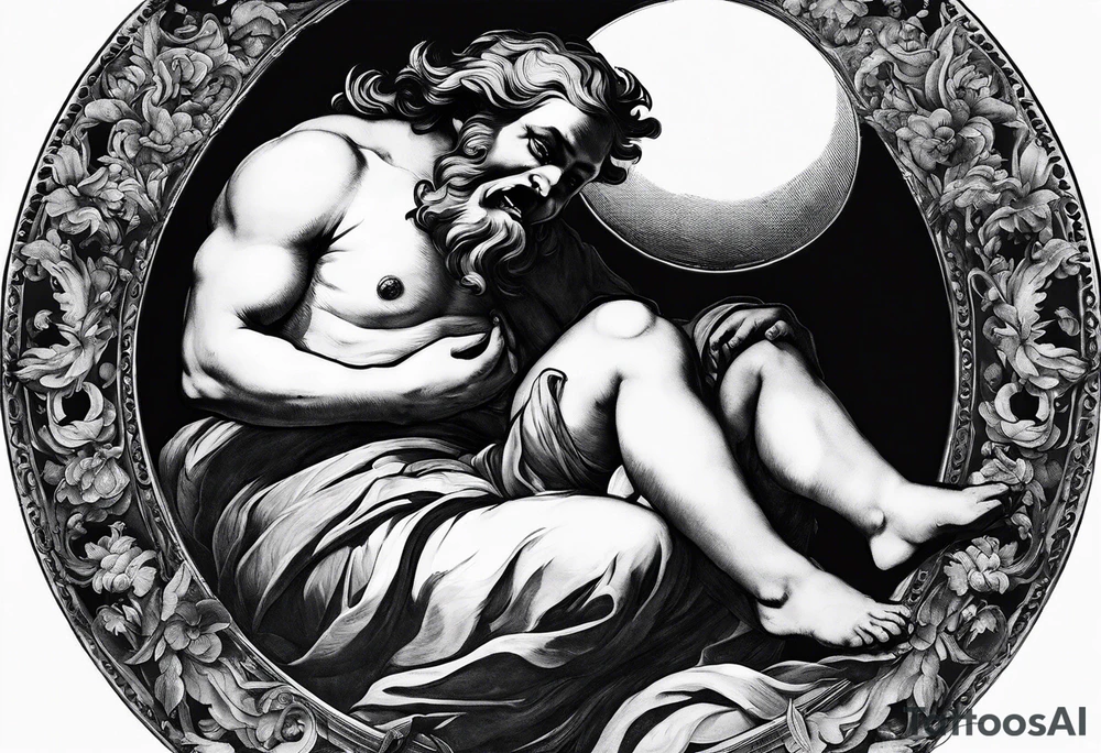 "Saturn Devouring His Son" by Francisco Goya tattoo idea