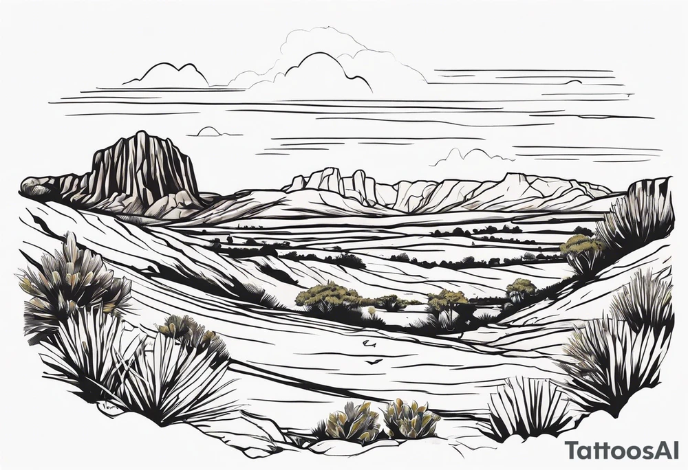 Kimberley region, Pilbara, goldfields, simple and plain tattoo idea