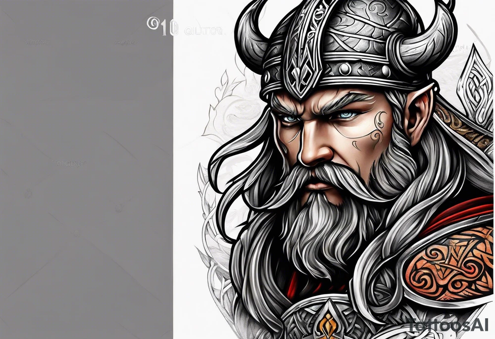 Viking tattoo idea