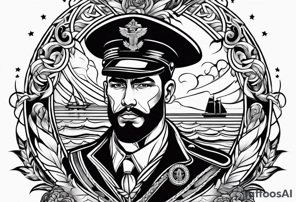 United states sailor tattoo idea