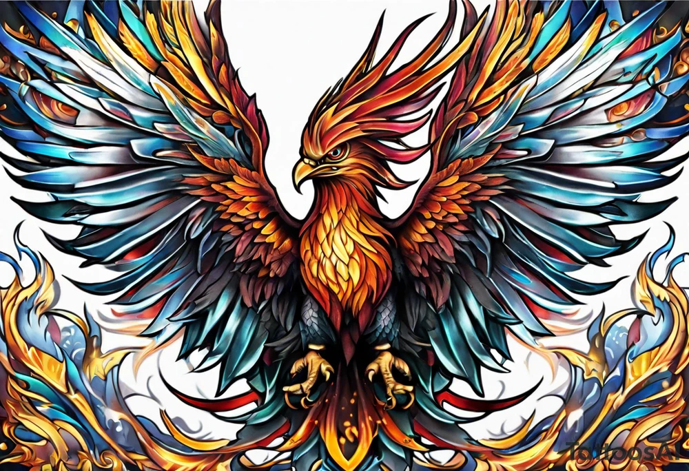 PHOENIX tattoo idea