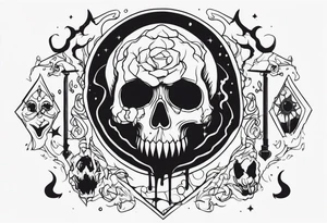 Random Horror theme tattoo idea