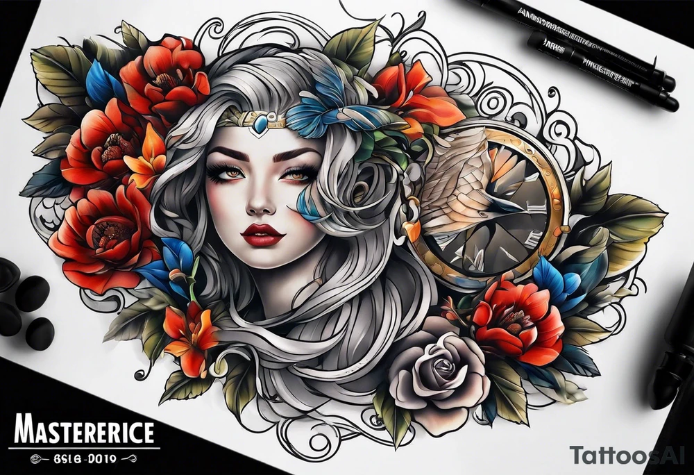 Sleeve tattoo idea
