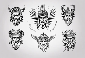 greek god tattoo idea