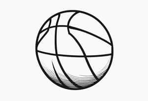 basketball tattoo idea