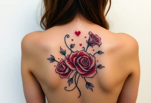 Im a twinky male and want a pretty tattoo on my lower torso. I like roses, kisses, hearts, and kink tattoo idea